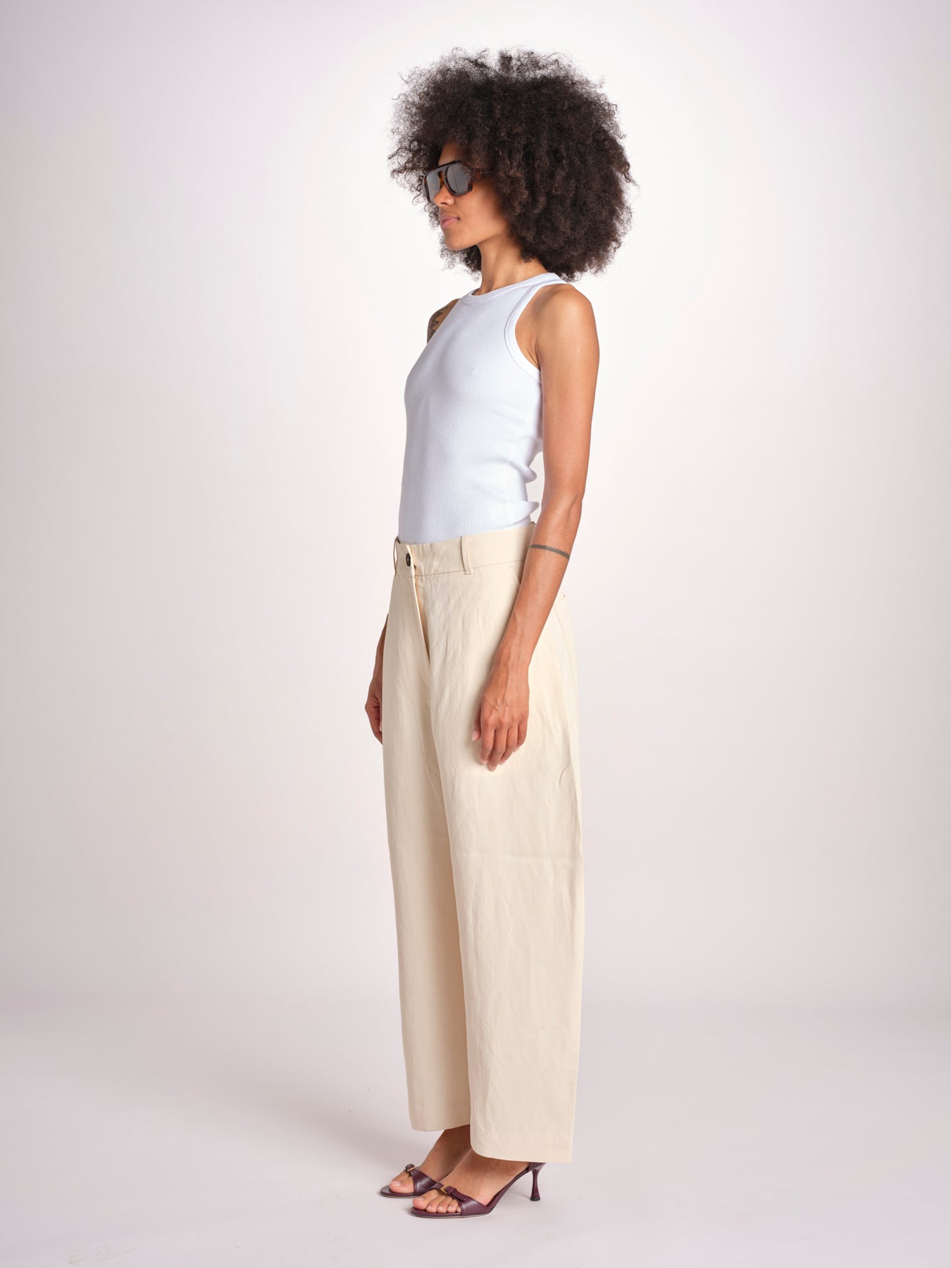 pantalone baloon CHALCO  1225 CANVAS studio nicholson 