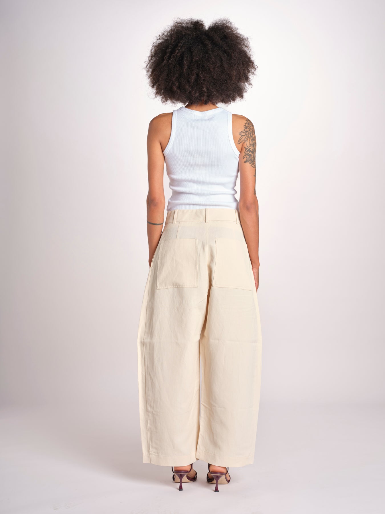 pantalone baloon CHALCO  1225 CANVAS studio nicholson 