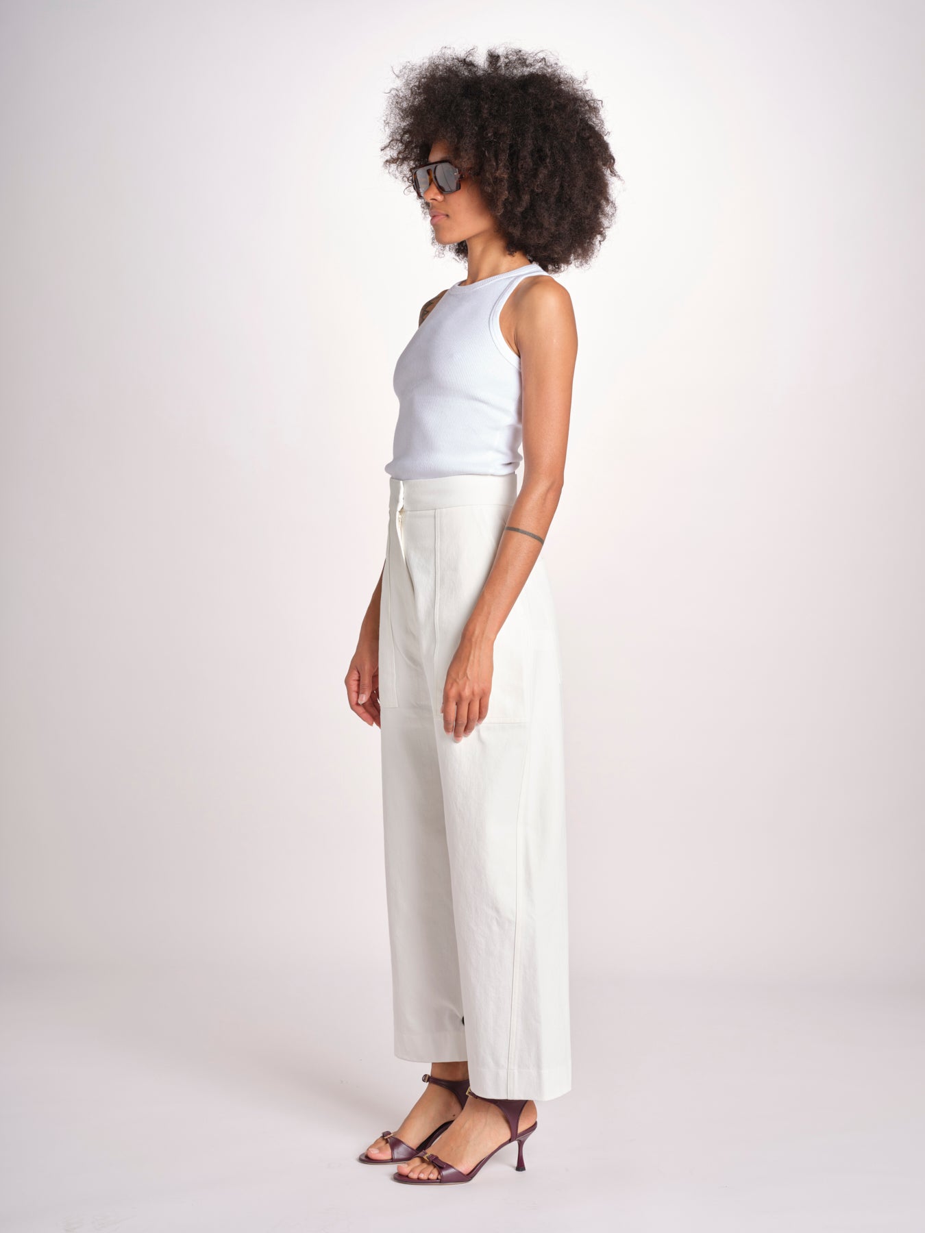 pantalone con tasche DIOME 1767 SALT studio nicholson 