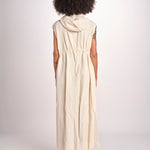 gilet lungo con cappuccio MATURIN 1195 CANVAS studio nicholson 