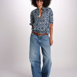 camicia GSPRO-02I NAVY terre rouge 