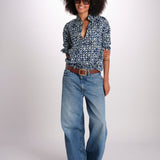 camicia GSPRO-02I NAVY terre rouge 