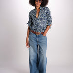 camicia GSPRO-02I NAVY terre rouge 