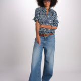 camicia GSPRO-02I NAVY terre rouge 