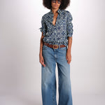 camicia GSPRO-02I NAVY terre rouge 