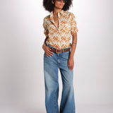 camicia GSPRO-403J MARRON terre rouge 