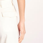 pantalone over con pinces BILLIE 3111 T0162 MILK T0416 the latest 