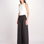 pantalone a vita bassa DEVA 3118 T0162 BALCK T0002 the latest 
