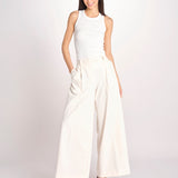 pantalone a vita bassa DEVA 3118 T0162 MILK T0416 the latest 