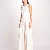 pantalone a vita bassa DEVA 3118 T0162 MILK T0416 the latest 