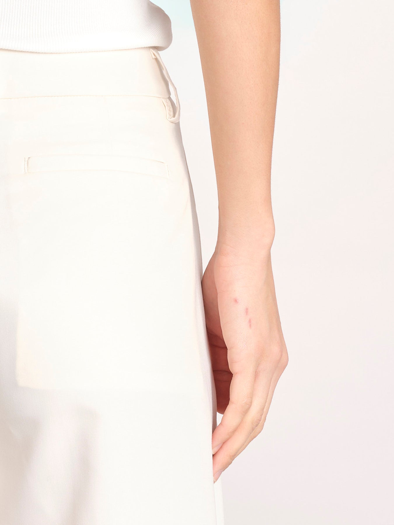 pantalone a vita bassa DEVA 3118 T0162 MILK T0416 the latest 