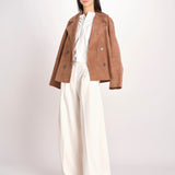pantalone a vita bassa DEVA 3118 T0162 MILK T0416 the latest 