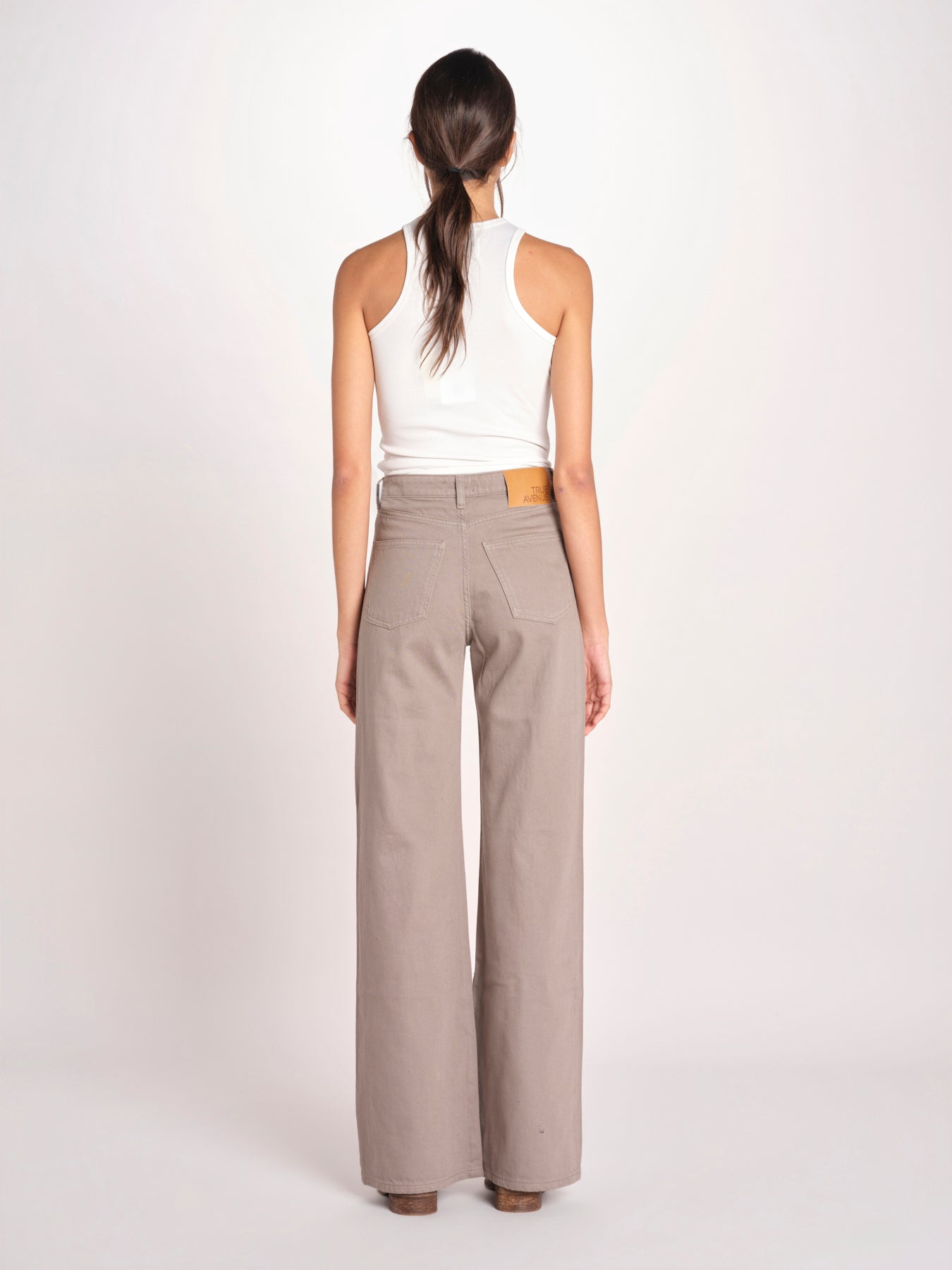 pantalone diritto CLARA COMFORTBULL DOVEGREY true avenue 