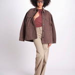 Pantalone diritto CLARA DENIMCOLOUR BEIGE true avenue 