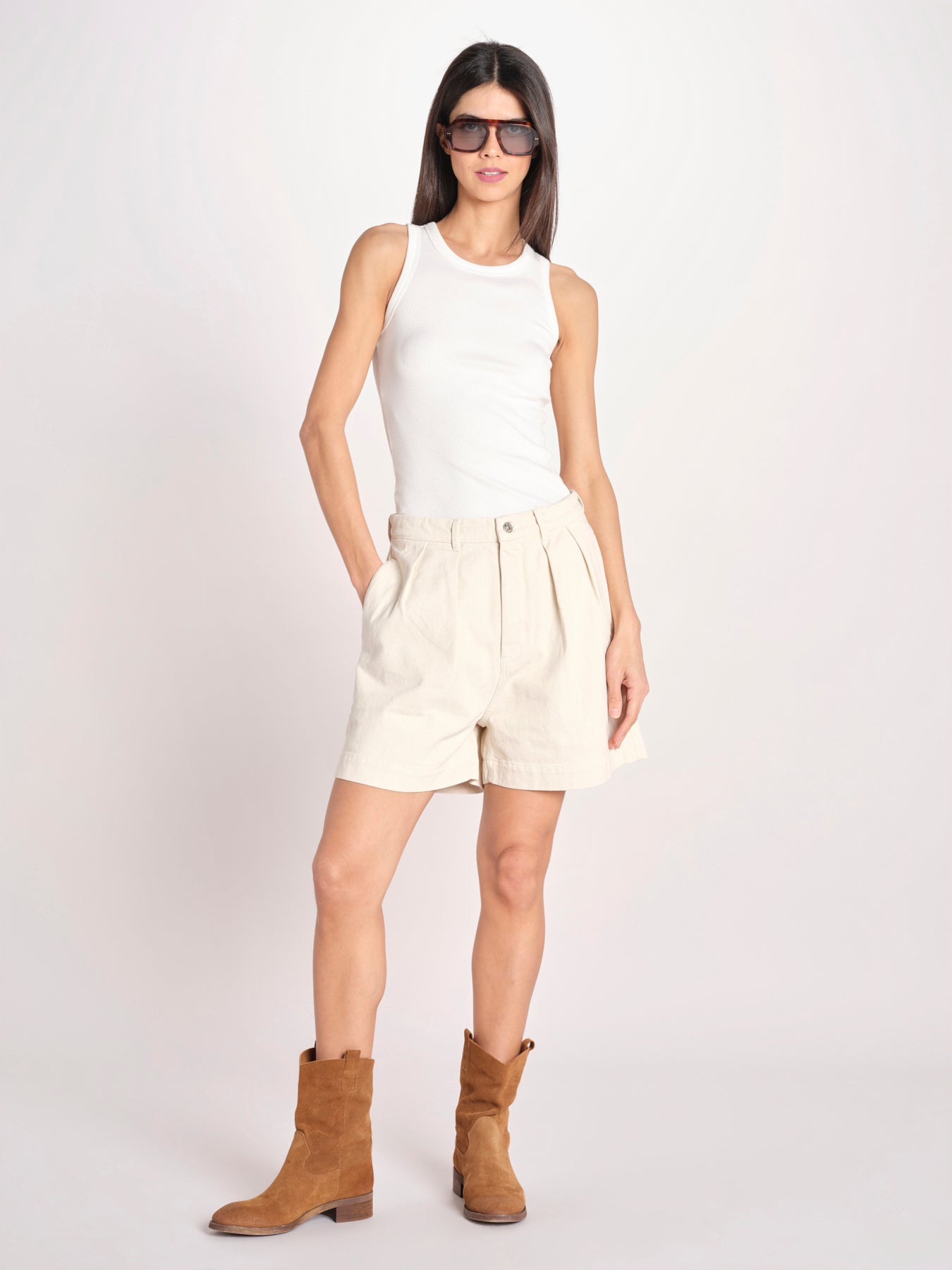 bermuda in canvas JUDI COMFORTBULL NATURAL true avenue 