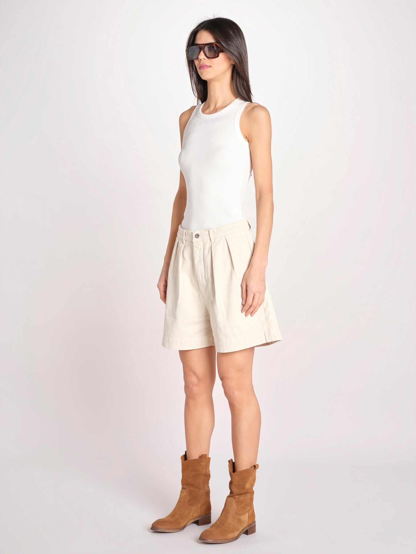 bermuda in canvas JUDI COMFORTBULL NATURAL true avenue 