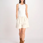 bermuda in canvas JUDI COMFORTBULL NATURAL true avenue 