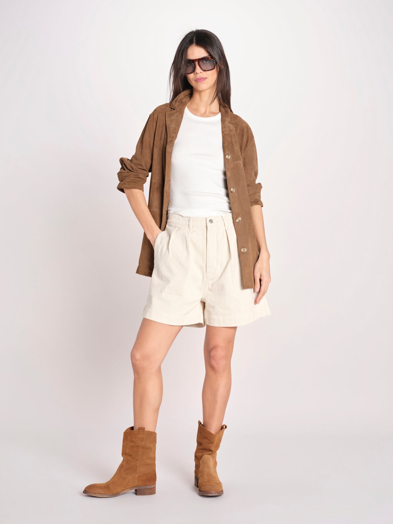 bermuda in canvas JUDI COMFORTBULL NATURAL true avenue 