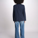 giacca due bottoni in cotone LIVI ESSELING NAVYBLUE true avenue 