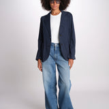 giacca due bottoni in cotone LIVI ESSELING NAVYBLUE true avenue 