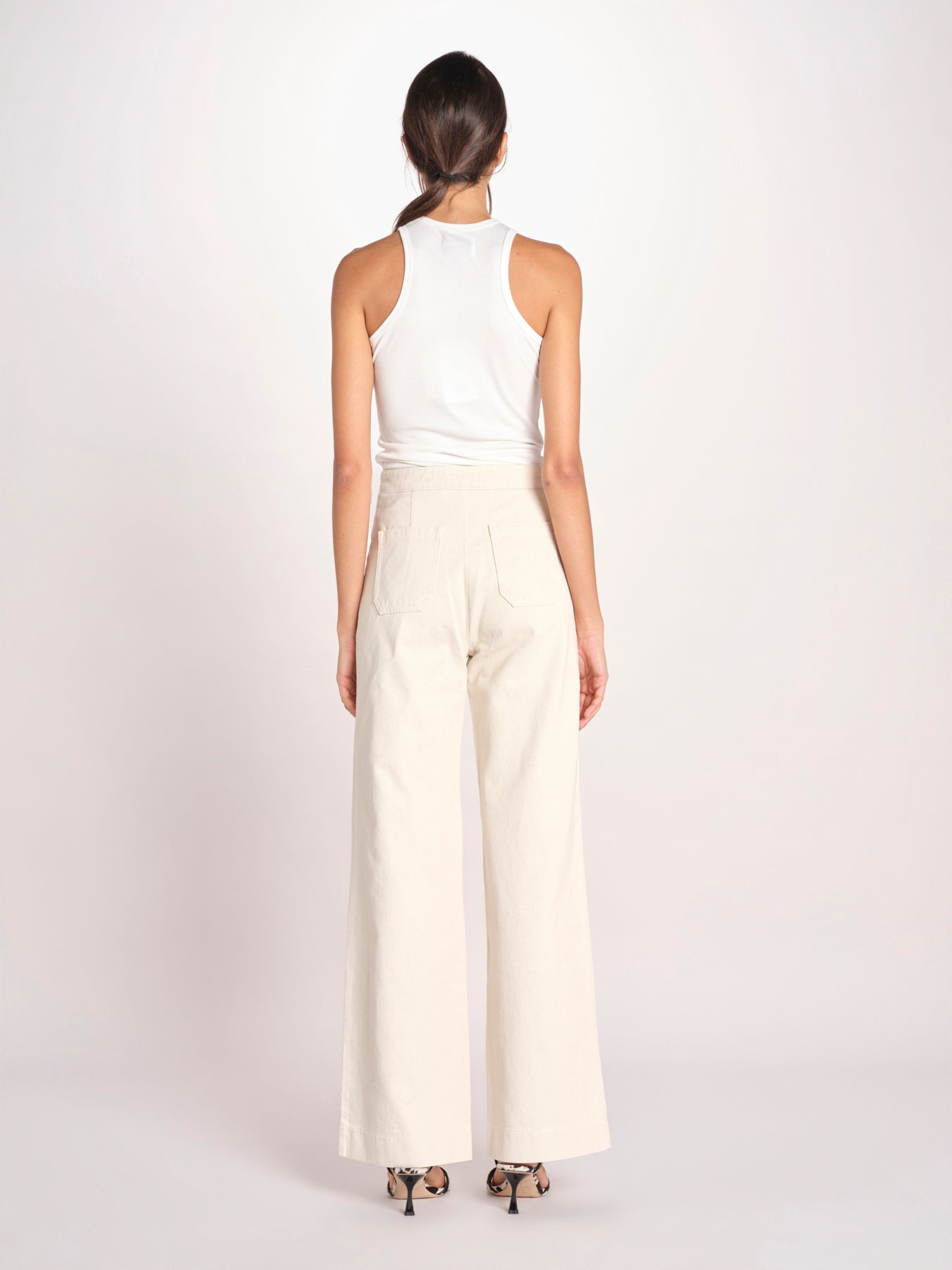 pantalone marinaio con bottoni oro MARINE COMFRTIBULL NATURAL true avenue 