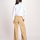 pantalone 5 tasche PIA CONFORTBULL BEIGE true avenue 
