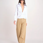pantalone 5 tasche PIA CONFORTBULL BEIGE true avenue 