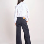 pantalone 5 tasche PIA CONFORTBULL NAVY BLUE true avenue 