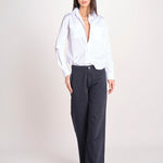 pantalone 5 tasche PIA CONFORTBULL NAVY BLUE true avenue 