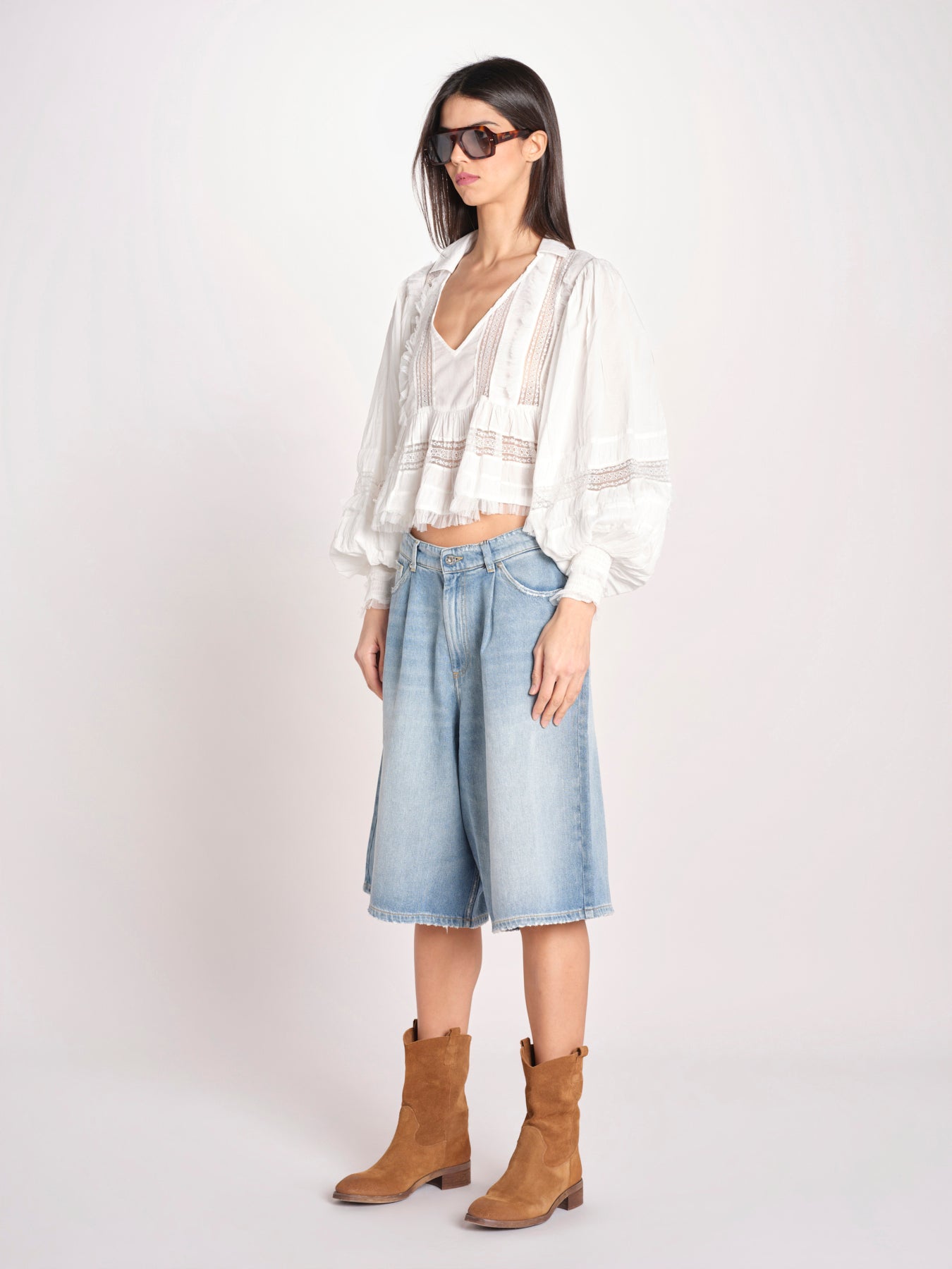 bermuda over in denim SISSI OPENBLUE 3183 true avenue 
