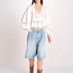 bermuda over in denim SISSI OPENBLUE 3183 true avenue 