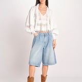 bermuda over in denim SISSI OPENBLUE 3183 true avenue 