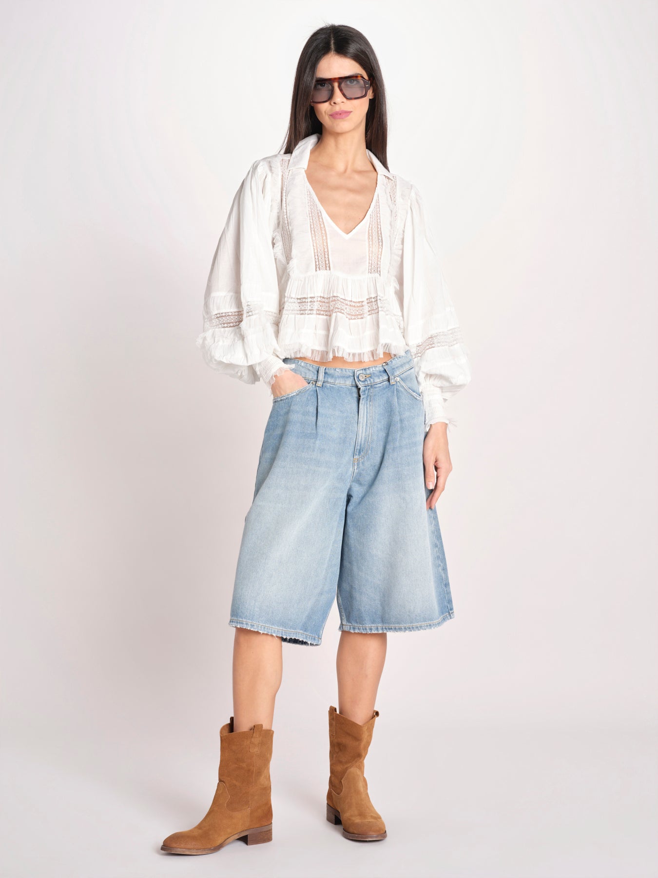 bermuda over in denim SISSI OPENBLUE 3183 true avenue 