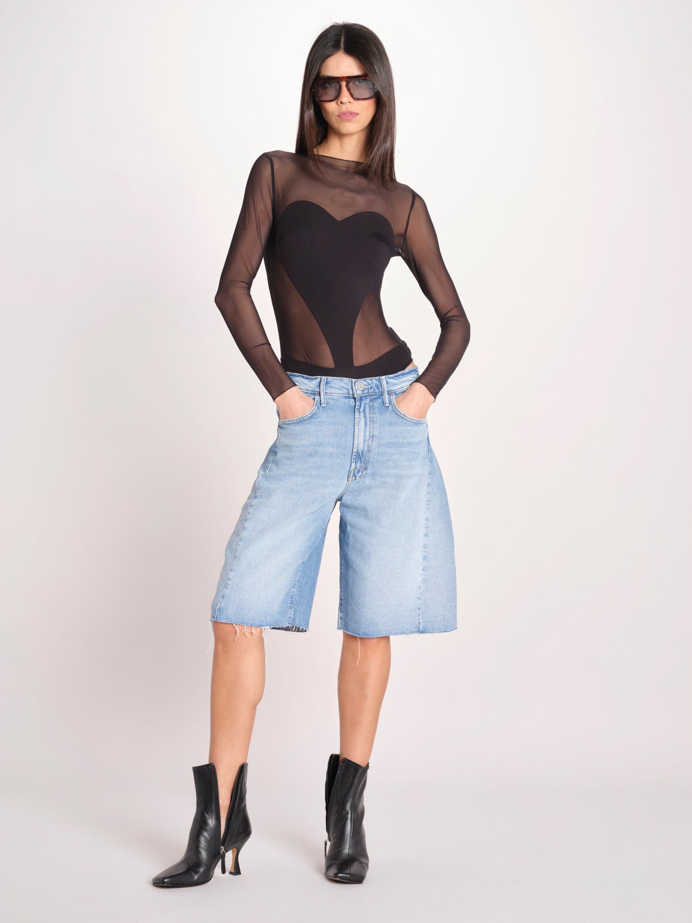 bodyl con scollo cuore SOULMATE NERO undress code 