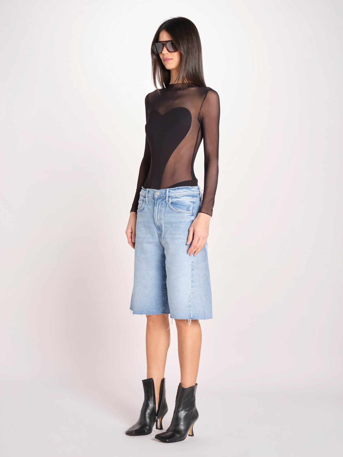 bodyl con scollo cuore SOULMATE NERO undress code 