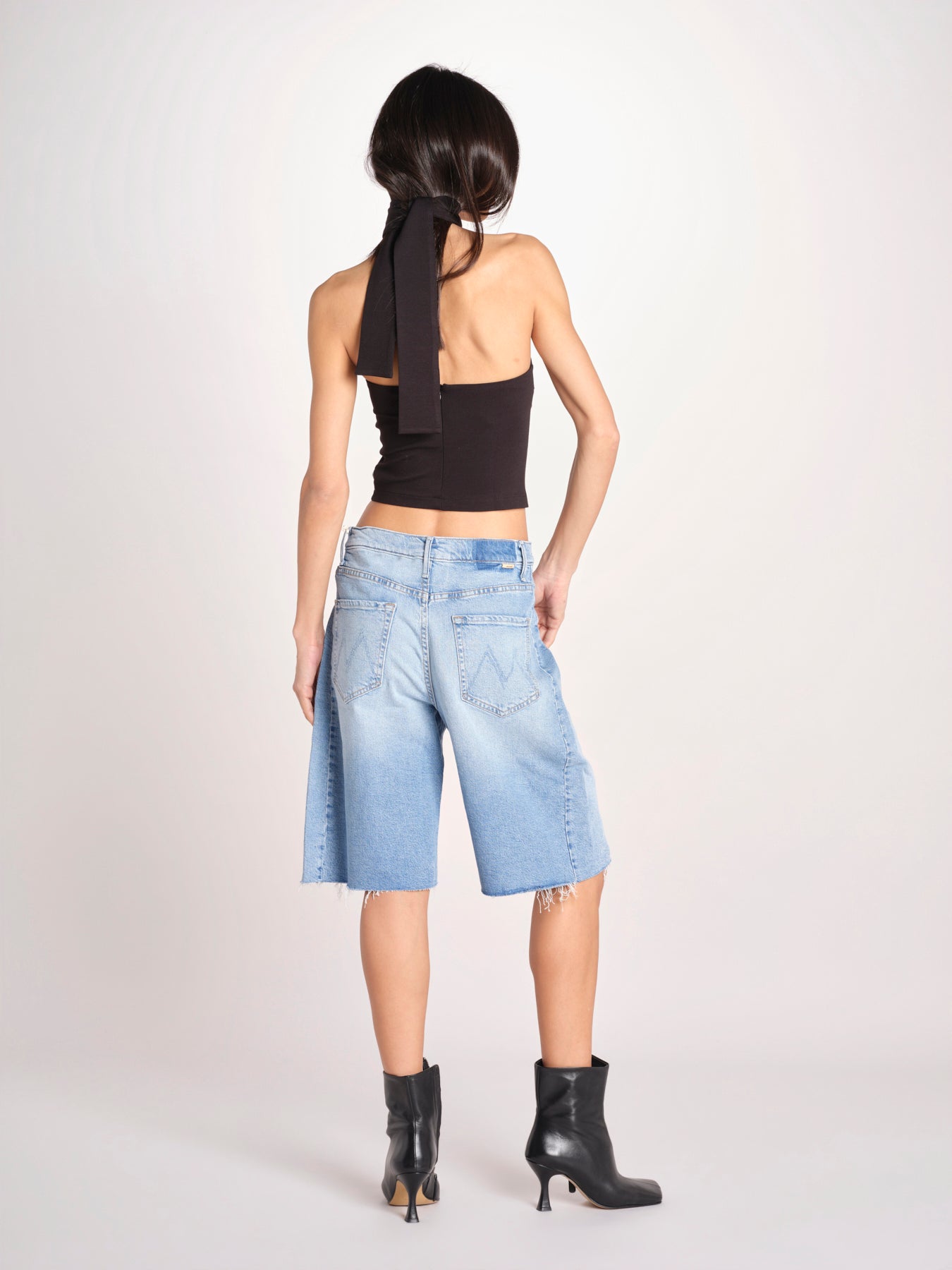 top bustier con collo VIVIAN NERO undress code 