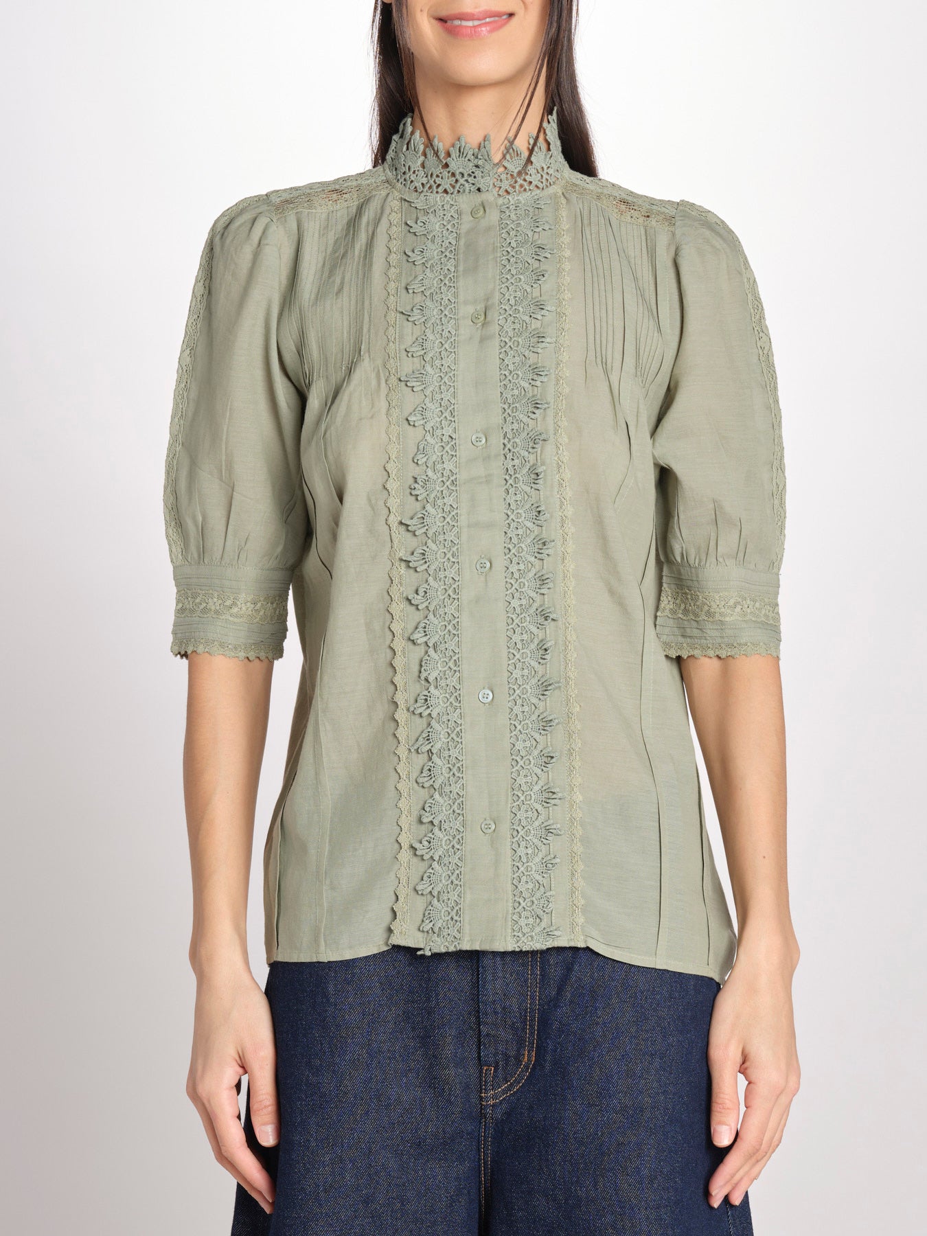 Camicia con ricami ARSENENO 2HVA27-V09783 AMAND vanessa bruno 