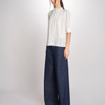 camicia con ricami ARSENENO 2HVA27-V09783 BLANC vanessa bruno 