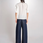 camicia con ricami ARSENENO 2HVA27-V09783 BLANC vanessa bruno 