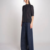 Camicia con ricami ARSENENO 2HVA27-V09783 NOIR vanessa bruno 