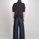 Camicia con ricami ARSENENO 2HVA27-V09783 NOIR vanessa bruno 