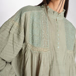 Camicia con ricami nervature DAHALIA 2HVA27-V09771 AMANDE vanessa bruno 