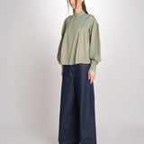 Camicia con ricami nervature DAHALIA 2HVA27-V09771 AMANDE vanessa bruno 