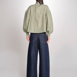 Camicia con ricami nervature DAHALIA 2HVA27-V09771 AMANDE vanessa bruno 