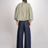 Camicia con ricami nervature DAHALIA 2HVA27-V09771 AMANDE vanessa bruno 