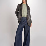 Camicia con ricami nervature DAHALIA 2HVA27-V09771 AMANDE vanessa bruno 