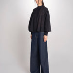 Camicia con nervature DAHALIA 2HVA27-V09771 NOIR vanessa bruno 