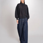 Camicia con nervature DAHALIA 2HVA27-V09771 NOIR vanessa bruno 