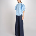 Camicia intarsio FELICE 6eva04-V09829 AZUR vanessa bruno 
