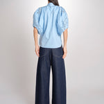 Camicia intarsio FELICE 6eva04-V09829 AZUR vanessa bruno 